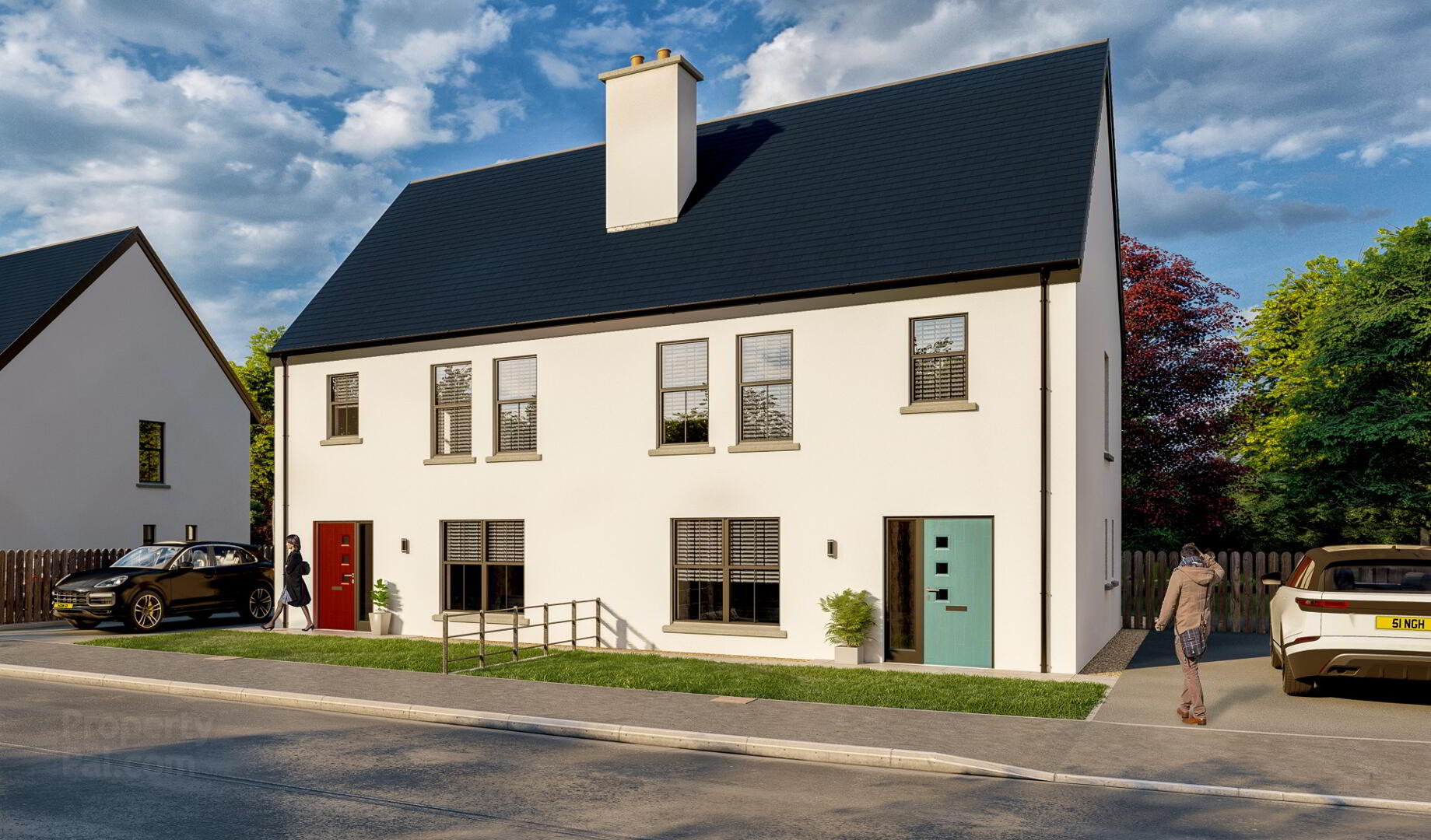 A stunning property at the new Cumber View in Claudy.  Spacious, modern and luxurious with a tailored turnkey finish.